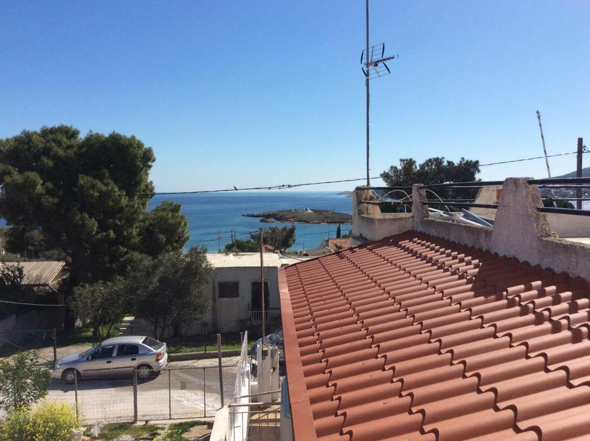 Sofia'S Seaview Villa Near Airport And Beach Artemida  Exterior foto